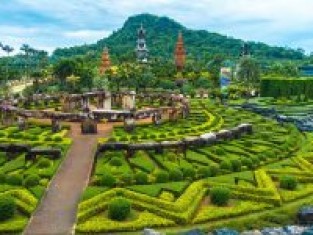Vẻ đẹp vườn thực vật Nong Nooch ở Thái Lan